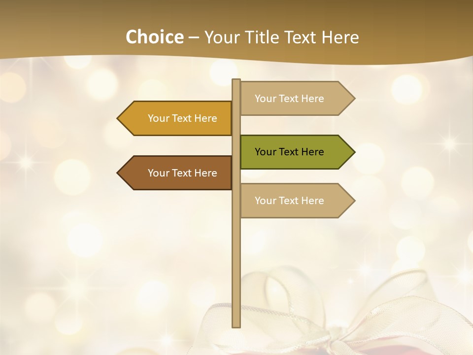 Christmas Gift PowerPoint Template