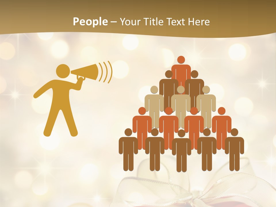 Christmas Gift PowerPoint Template