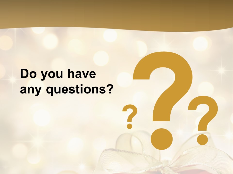 Christmas Gift PowerPoint Template