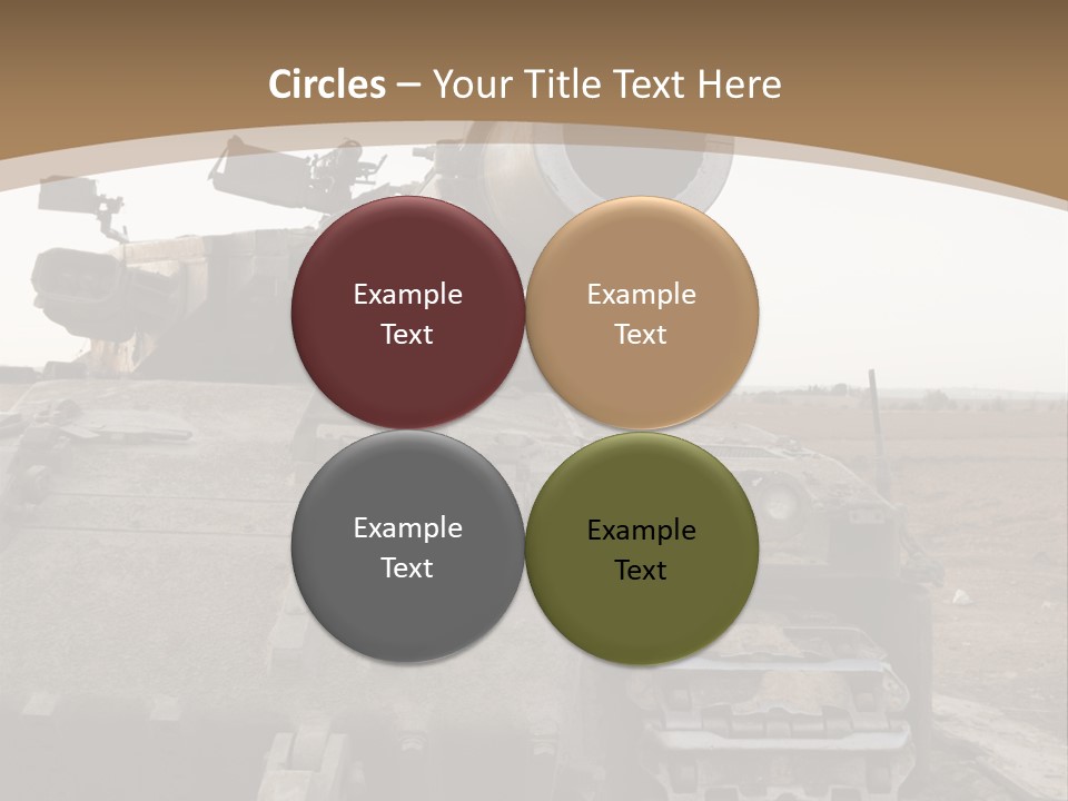 Merkava 2 PowerPoint Template