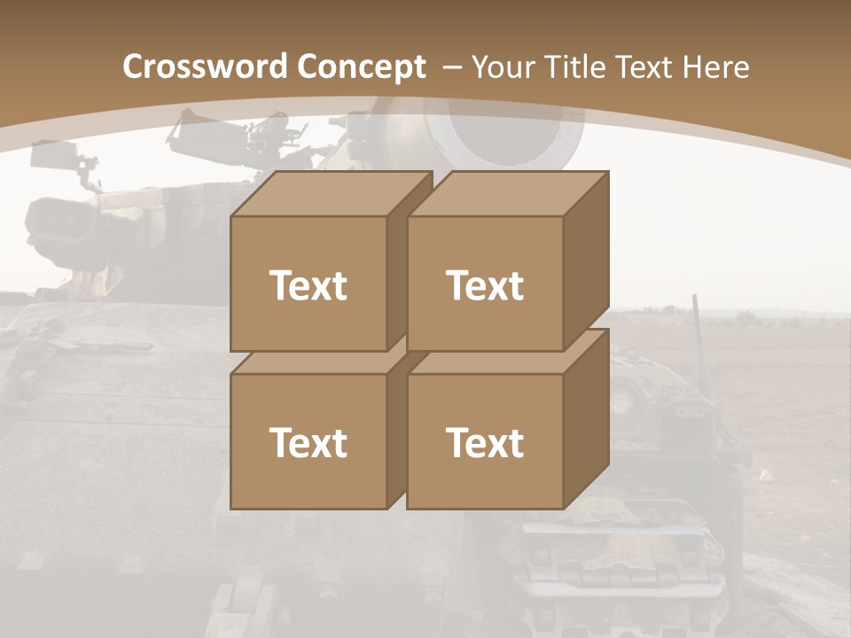 Merkava 2 PowerPoint Template