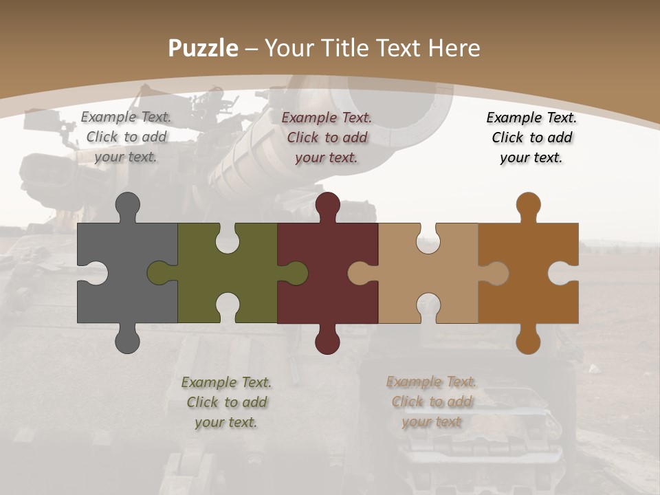 Merkava 2 PowerPoint Template