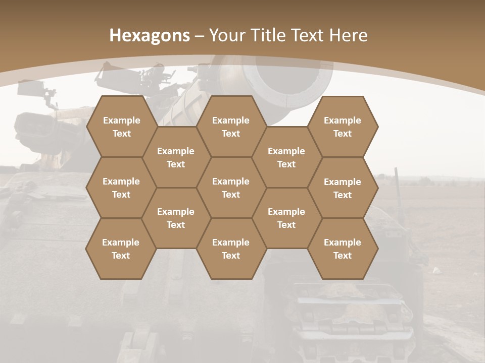 Merkava 2 PowerPoint Template