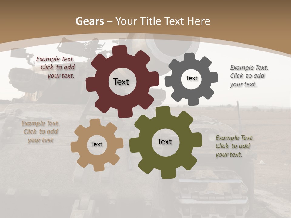 Merkava 2 PowerPoint Template