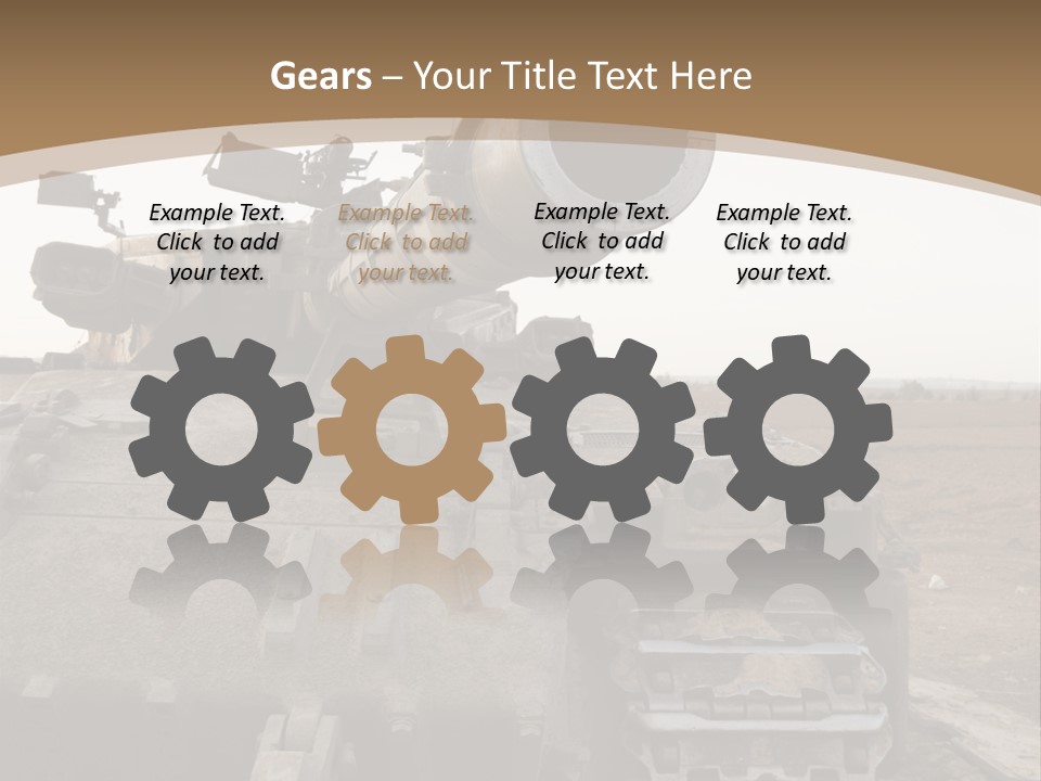 Merkava 2 PowerPoint Template