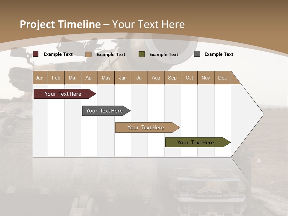 Merkava 2 PowerPoint Template