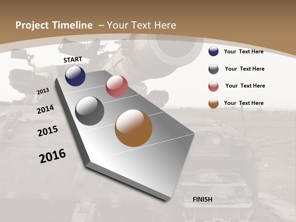 Merkava 2 PowerPoint Template