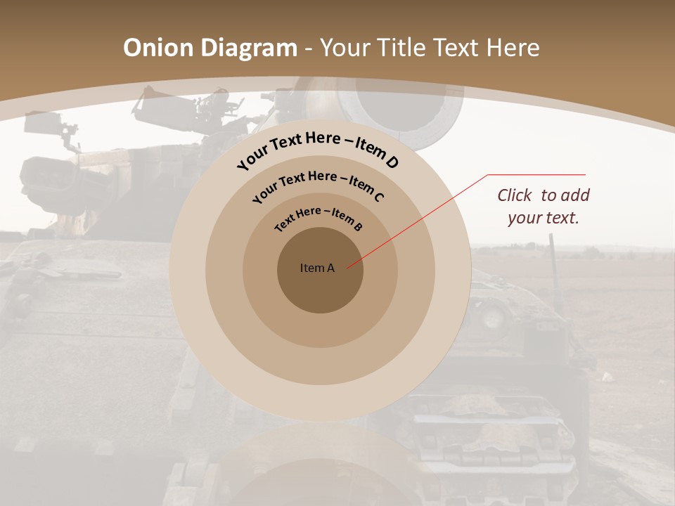 Merkava 2 PowerPoint Template