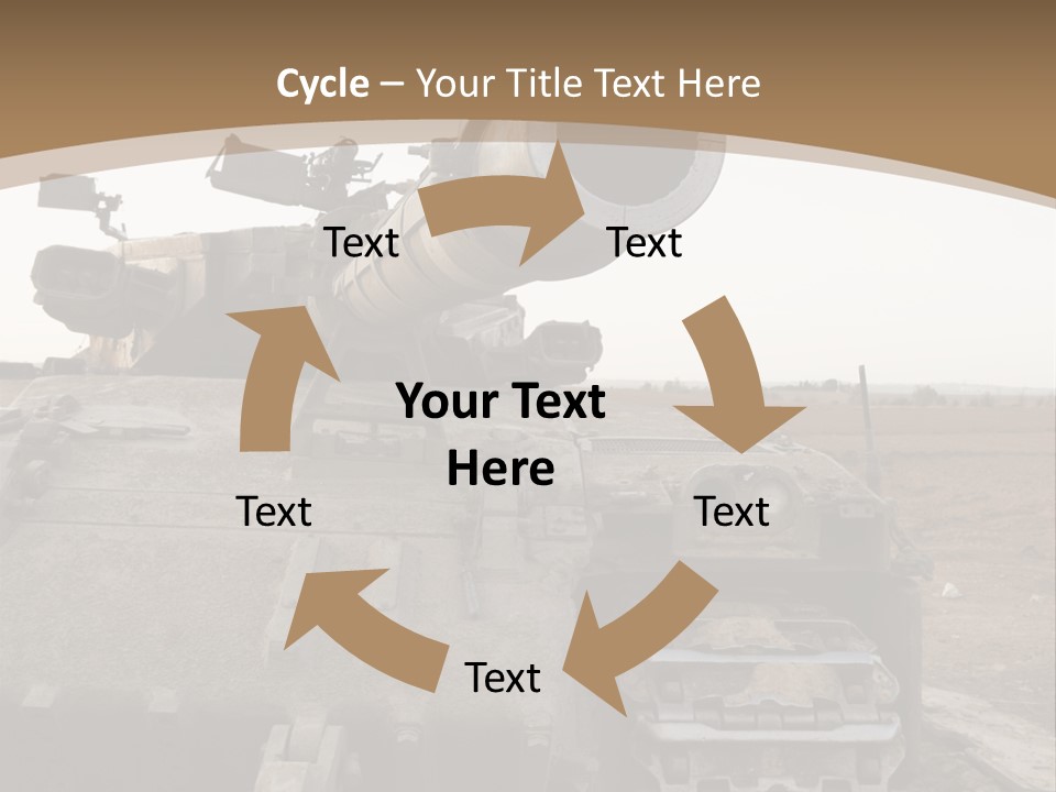 Merkava 2 PowerPoint Template