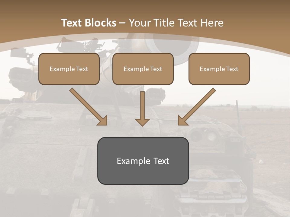 Merkava 2 PowerPoint Template