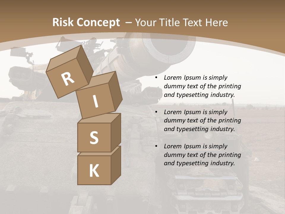 Merkava 2 PowerPoint Template