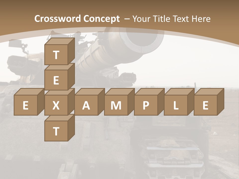 Merkava 2 PowerPoint Template