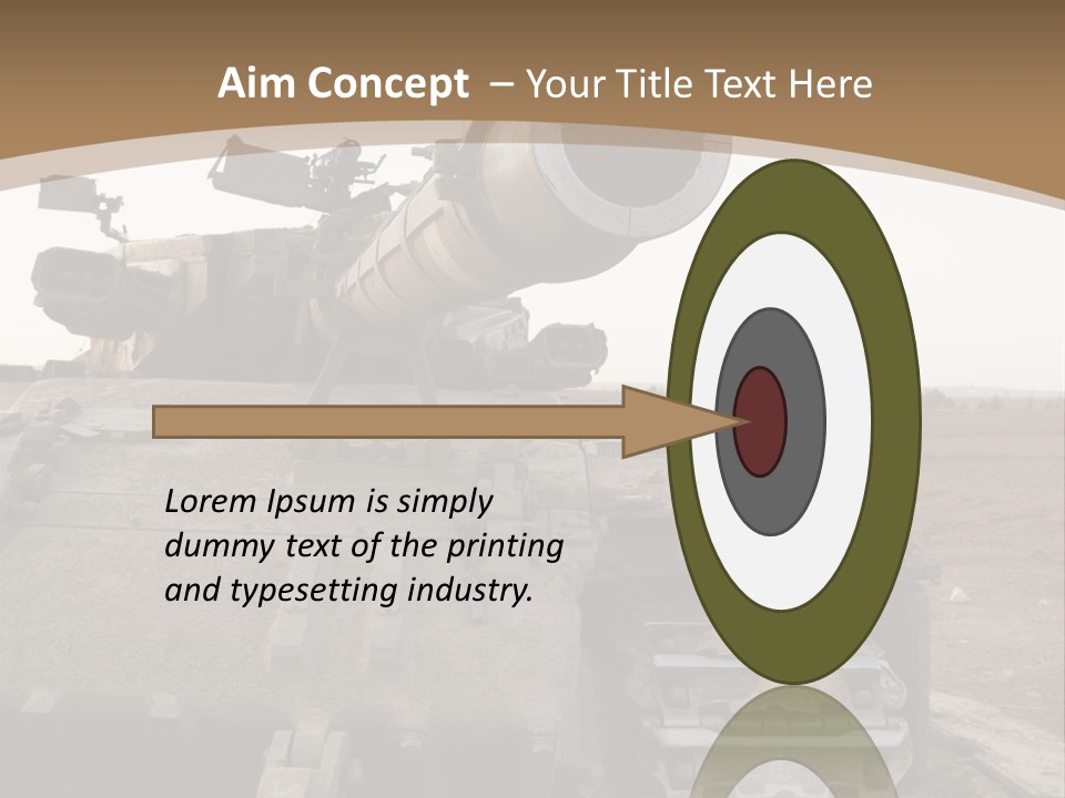 Merkava 2 PowerPoint Template