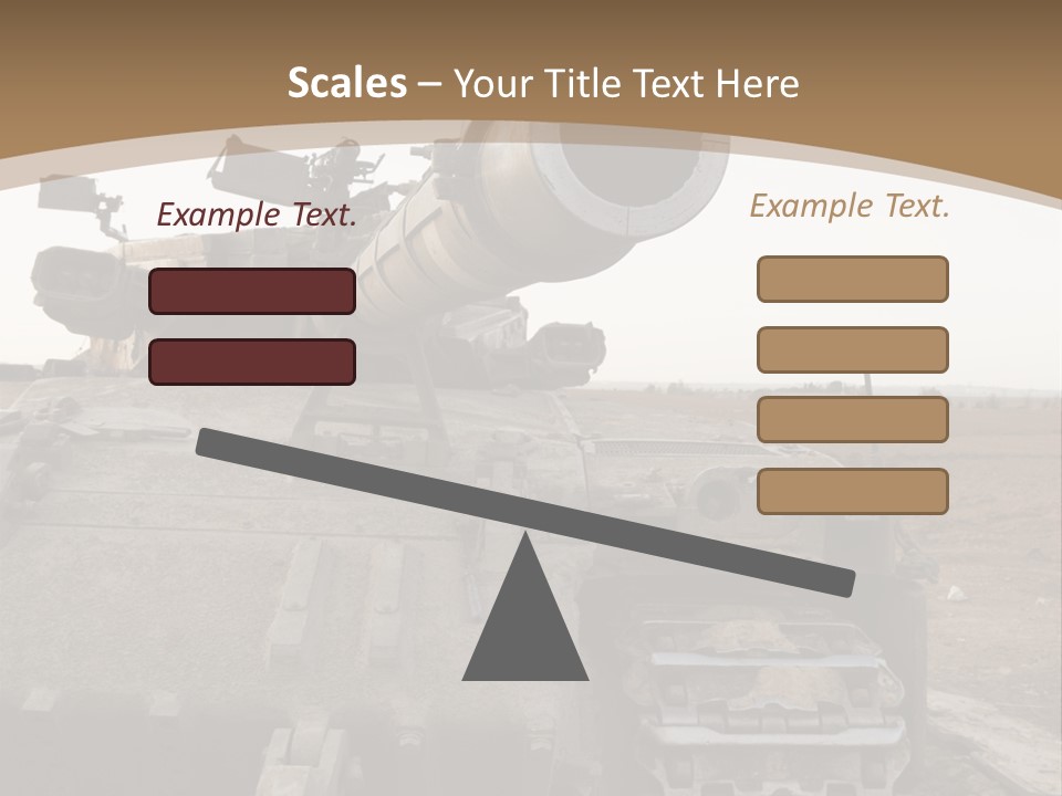 Merkava 2 PowerPoint Template