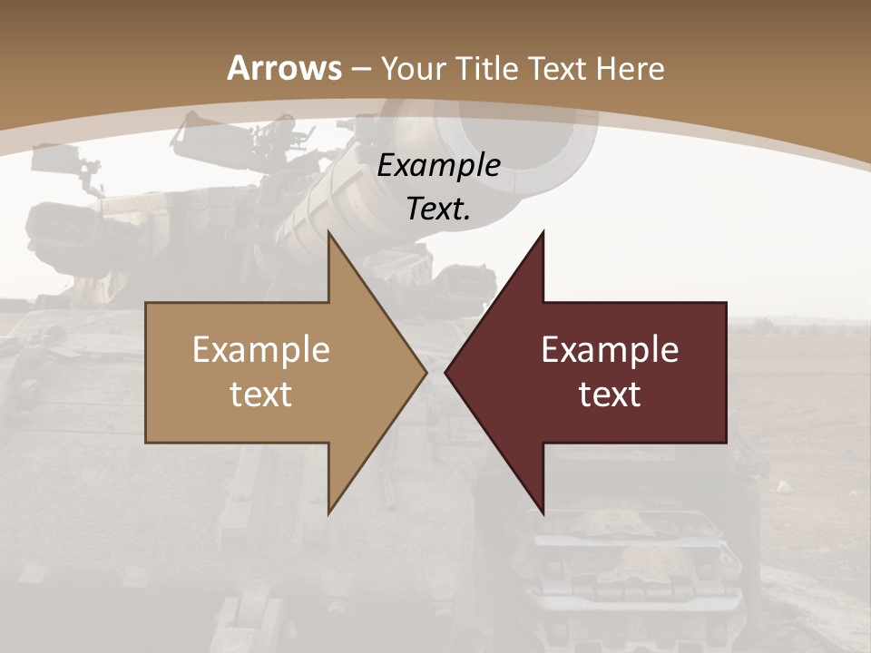 Merkava 2 PowerPoint Template