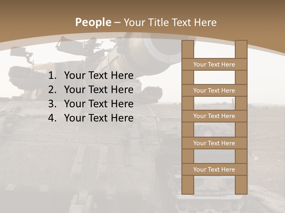 Merkava 2 PowerPoint Template