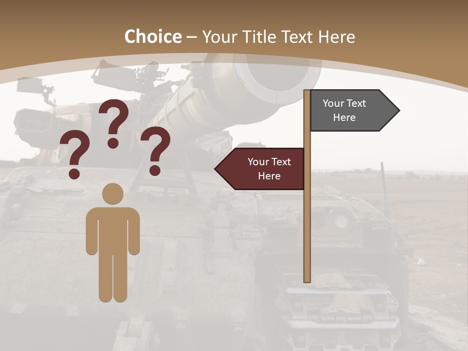 Merkava 2 PowerPoint Template