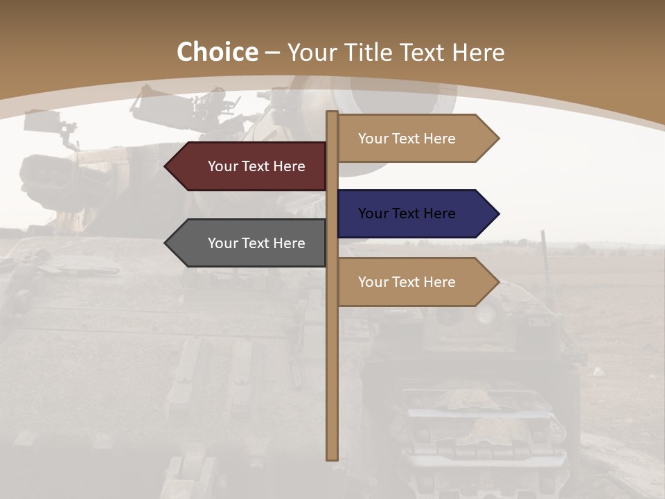 Merkava 2 PowerPoint Template