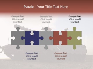 Merkava 4 Tank PowerPoint Template