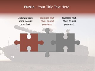 Merkava 4 Tank PowerPoint Template