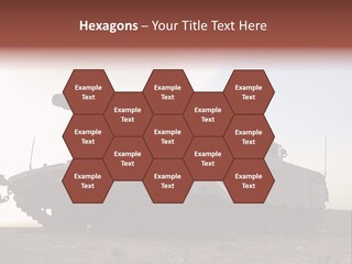 Merkava 4 Tank PowerPoint Template