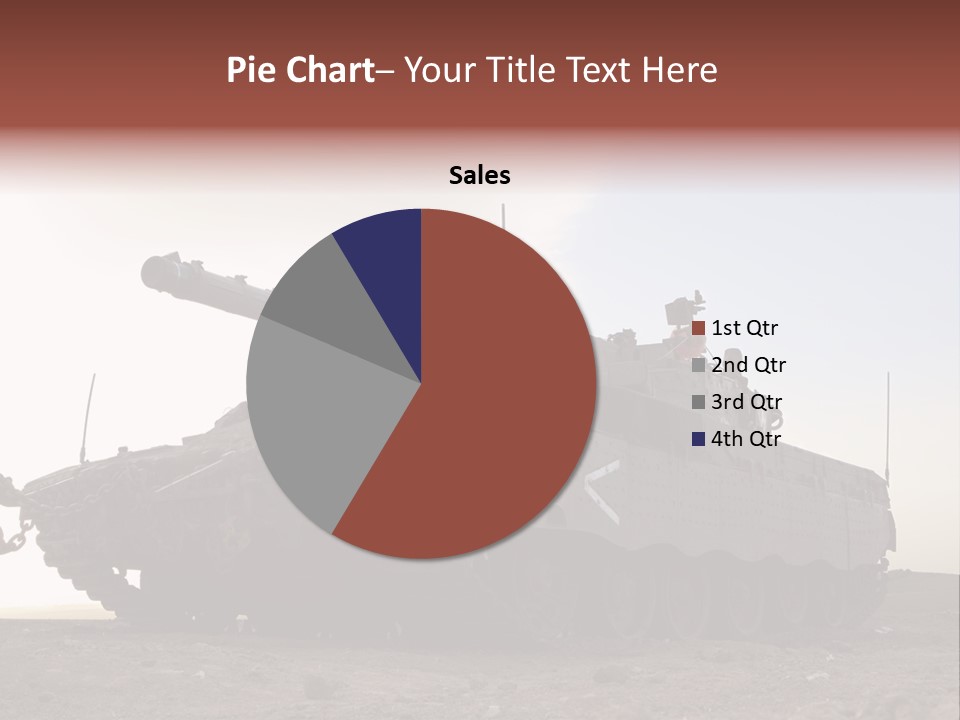 Merkava 4 Tank PowerPoint Template