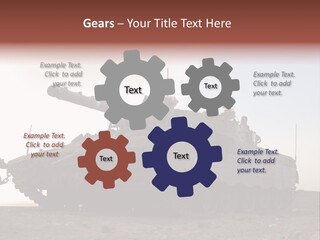 Merkava 4 Tank PowerPoint Template