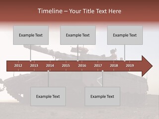 Merkava 4 Tank PowerPoint Template