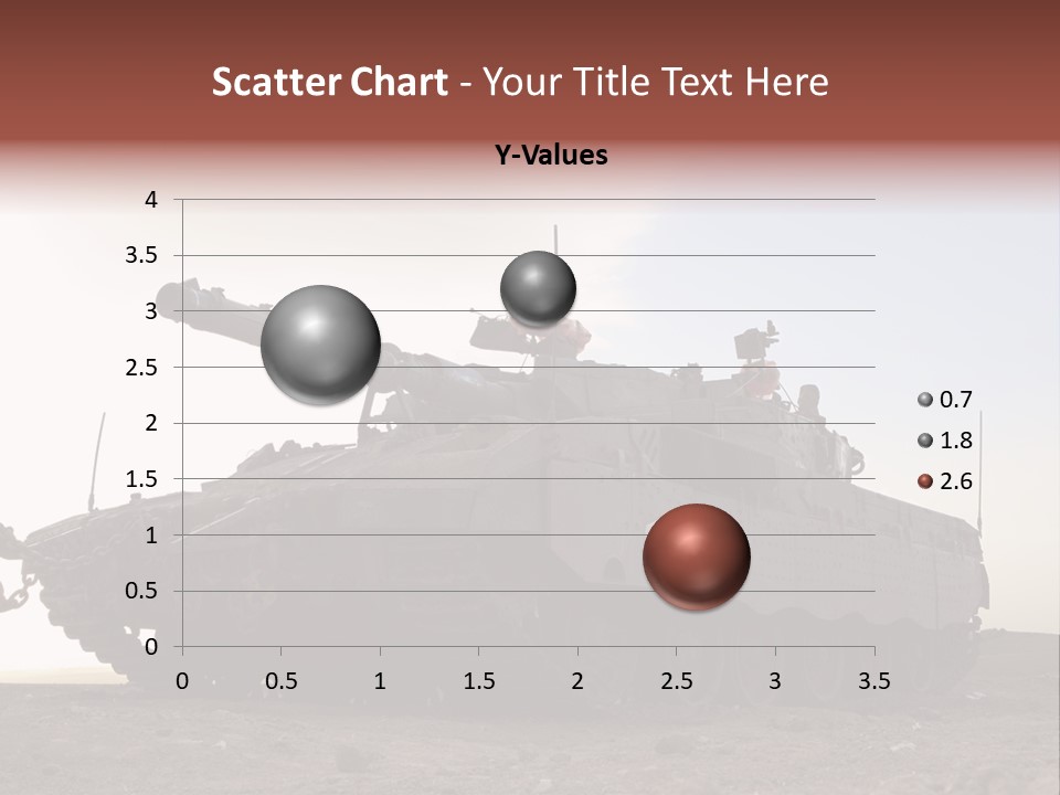 Merkava 4 Tank PowerPoint Template