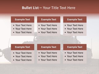 Merkava 4 Tank PowerPoint Template