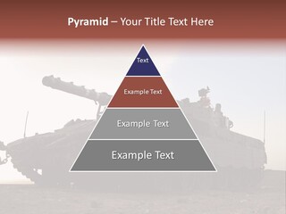 Merkava 4 Tank PowerPoint Template