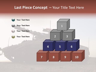 Merkava 4 Tank PowerPoint Template