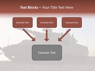 Merkava 4 Tank PowerPoint Template
