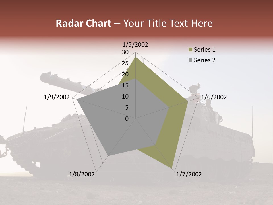 Merkava 4 Tank PowerPoint Template