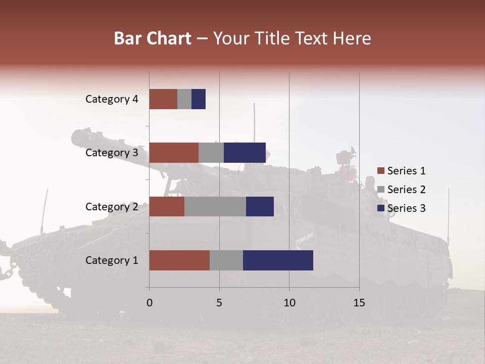 Merkava 4 Tank PowerPoint Template