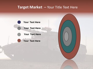 Merkava 4 Tank PowerPoint Template