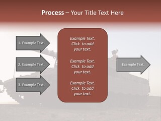 Merkava 4 Tank PowerPoint Template