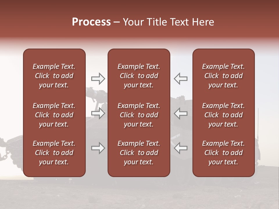 Merkava 4 Tank PowerPoint Template