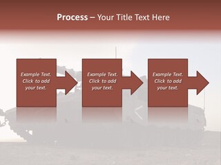 Merkava 4 Tank PowerPoint Template
