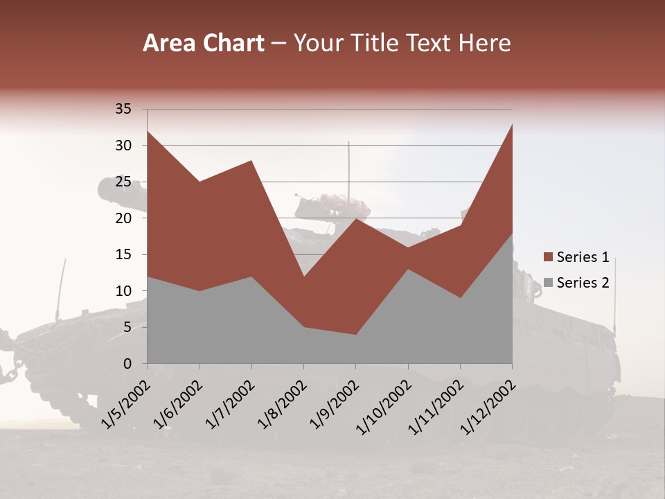 Merkava 4 Tank PowerPoint Template