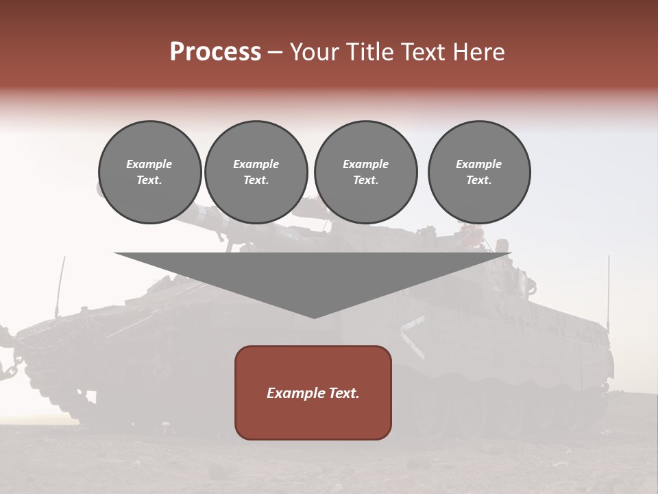 Merkava 4 Tank PowerPoint Template