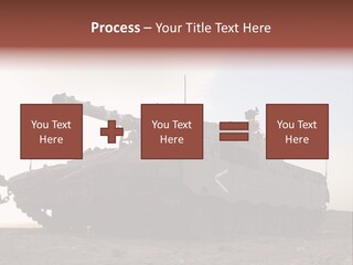 Merkava 4 Tank PowerPoint Template