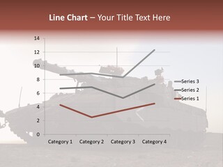 Merkava 4 Tank PowerPoint Template