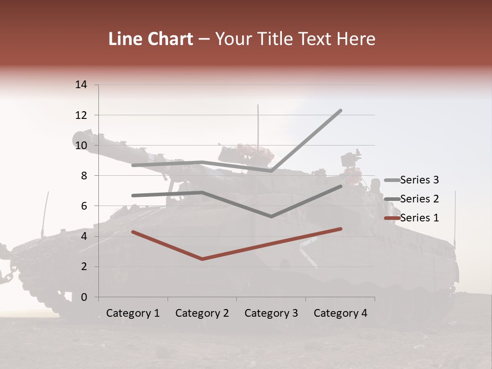 Merkava 4 Tank PowerPoint Template