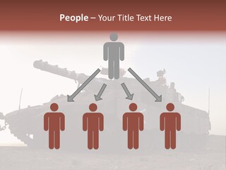 Merkava 4 Tank PowerPoint Template