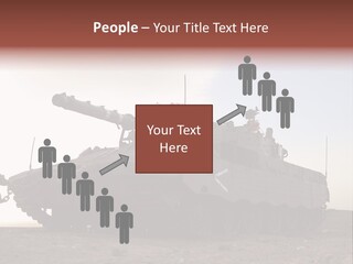 Merkava 4 Tank PowerPoint Template