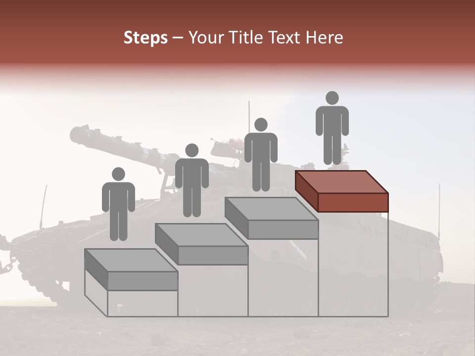 Merkava 4 Tank PowerPoint Template