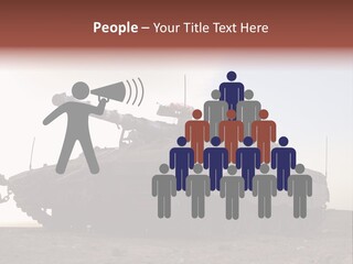 Merkava 4 Tank PowerPoint Template