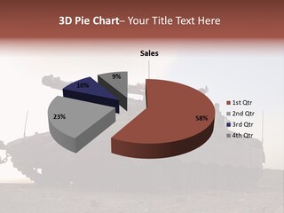 Merkava 4 Tank PowerPoint Template