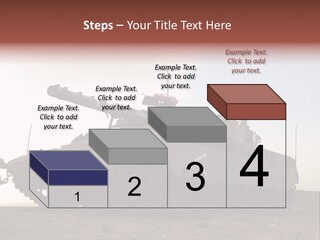 Merkava 4 Tank PowerPoint Template